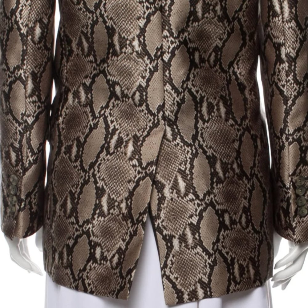 Msgm Double-Breasted Tailored Water Resistant Ani… - image 7